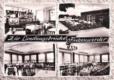 AK Hamburg-Finkenwerder - Restaurant Zur Landungsbrücke - 4 Bilder - gel. 1969