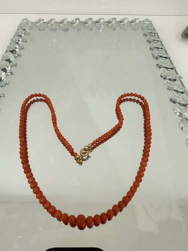 Feine korallenkette collier - feine,