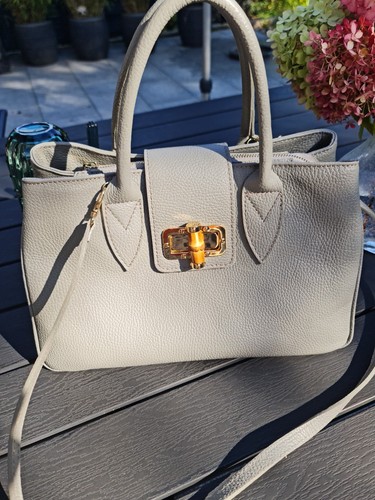 Handtasche grau made in - handtasche,