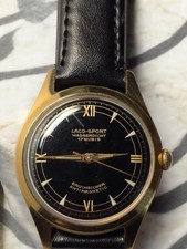 Vintage Uhr Laco-Sport Mechanic Retro Watch Made In Germany Herren Uhr Original 