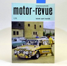 Motor-Revue 1 1976 Skoda Moto-Cross Isle of Man CZ 350 Typ 472 Sedlcany