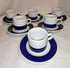 DDR-Mokka-Tassen mit U-Tellern