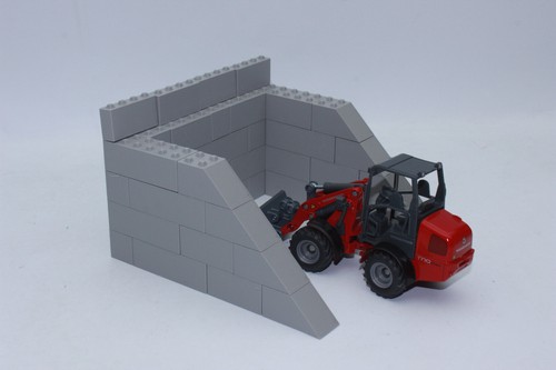 Set betonsteine schüttgutbox - betonsteine,