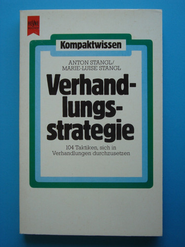 Verhandlungsstrategie 104 - *,