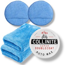 COLLINITE 476S Super DoubleCoat Auto Wax Lackpflege Versiegelung Set - 5-teilig