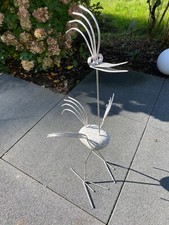 Edelstahl Vogel / Garten