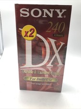 SONY 240 DX (2er-Pack) VHS