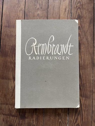 Rembrandt radierungen mappe - rembrandt,