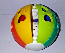 Motorikball  Greifball Baby mit Rassel Motorikspielzeug Oball Ø ca. 10 cm