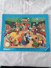 Ravensburger didacta Rahmen-Puzzle 37 TEILE 1979 Im Zirkus 