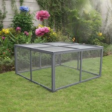 Kaninchenstall Freilauf