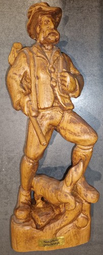 Holzfigur massivholz - holzfigur,