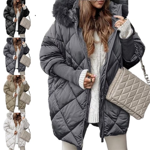 Luxuriöse damen winterjacke - luxuriöse,