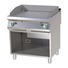 Gas-Griddleplatte gerillt