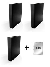 3x Ringbuch / DIN A5 / 4-Ring