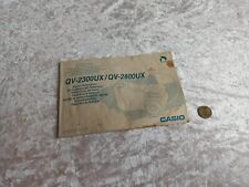 Bedienungsanleitung LCD Digital Camera Casio QV-2300UX & QV-2800UX