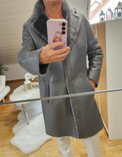 Leder Wendemantel von Thomas