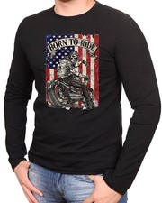 Born to Ride Bike Logo schwarz