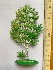 Zinn flachfigur baum scholtz - baum,