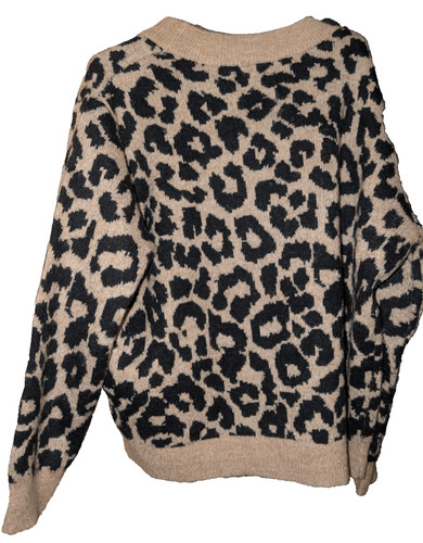 Opus leoparden pullover - opus,