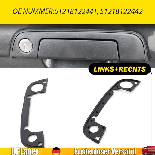 Türgriff gummidichtungen - 2x, türgriff-gummidichtungen
