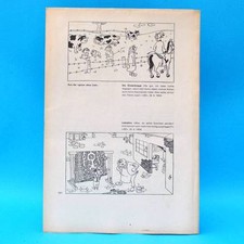 Original DDR-Comic-Druckbogen