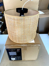 MY HOME Deckenleuchte Lianna ohne Leuchtmittel, E27, max. 40W, Rattangeflecht