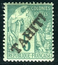 TAHITI 1893 Yvert 10 * TADELLOS (06193