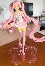 Anime  Sexy Figur / Manga Girl in Pink  / knapp 20 cm hoch