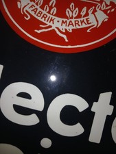 Uraltes Emailleschild Hannover