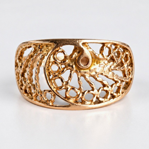 Sowjetischer vintage goldring - vintage,