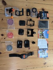 ROLLEI 2x Actioncam + div. Zubehör (Halterung, Remote, Cases, etc.. NEUWERTIG