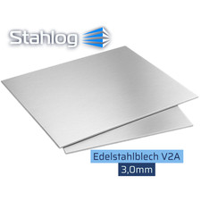 Edelstahlblech 3mm V2A