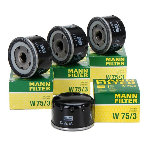 Mann w75 ölfilter für - 4x, w75/3