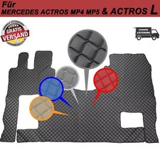 LKW Fußmatten Lederboden Für Mercedes Actros MP4/Mp5 Leder Abdeckung Mehrfarbig