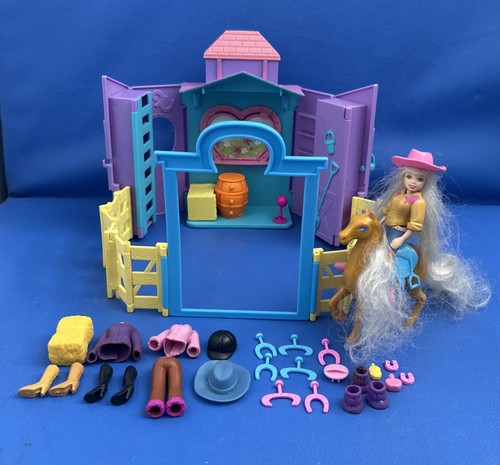 Polly pocket horse - ranch, ride
