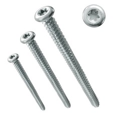 Fensterschraube Fensterrahmenschrauben Rahmenschrauben mit Pan Head TX 100 Stück