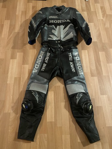 Honda cbr lederkombi black - honda,