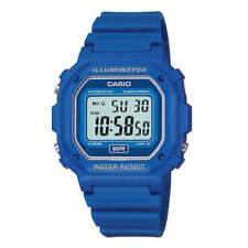 Casio Retro Collection Blau Unisexuhr F-108WH-2AEF
