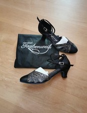 Taubenweiß Tanzschuhe Lateintanzschuhe Tangoschuhe Mit Fersenriemchen