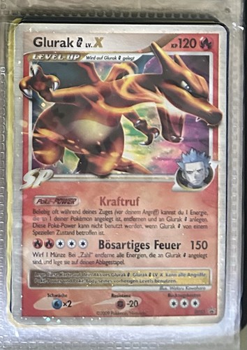 Pokémon tcg glurak x - tcg, lv.x