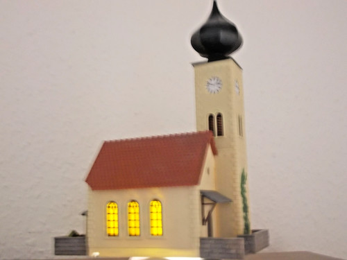 Faller 238 kirche mit - faller, "kirche