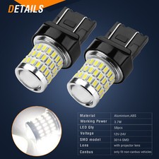 2x Auto T20 7440 W21W LED