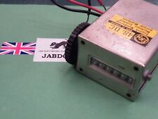 6-stelliger mechanischer Zähler + Reset. 48 VDC Puls hergestellt von ENM England 545