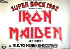 IRON MAIDEN  1992  MANNHEIM