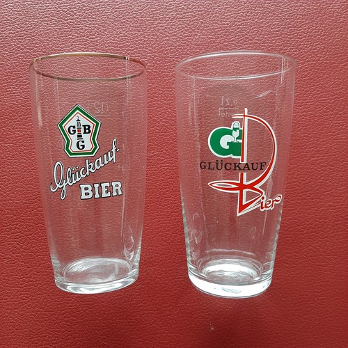 Biergläser glückauf bier - 2,