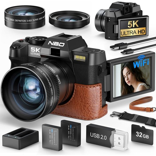 48mp digitalkamera 16x - 5k, zoom