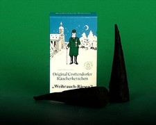 Original Crottendorfer Räucherkerzen Weihrauch-Riesen 4 Stück | Erzgebirge Duft