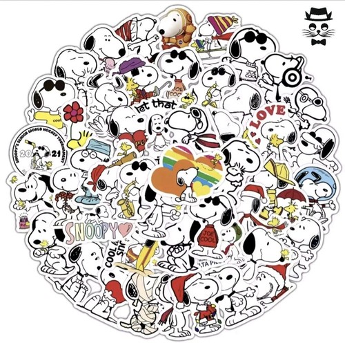 Snoopy peanuts sticker - 50,