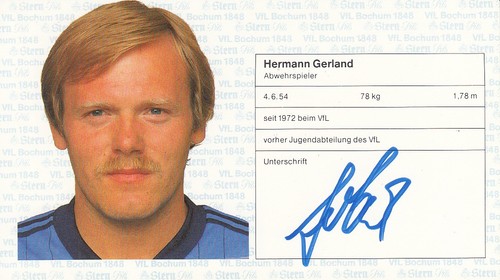 Hermann gerland vfl bochum - hermann,